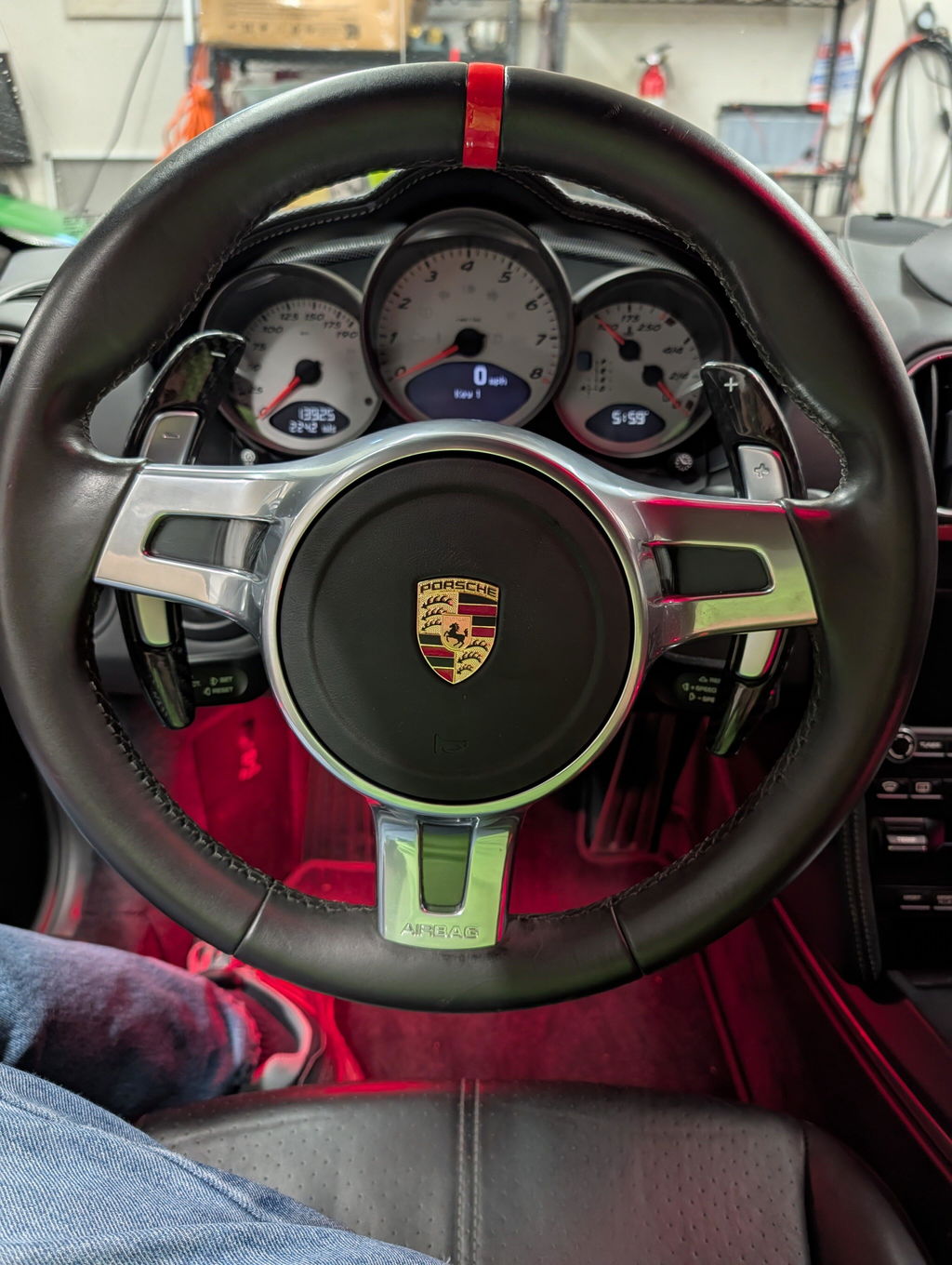 Carbon Fiber Paddle Shifters for Porsche (P1)