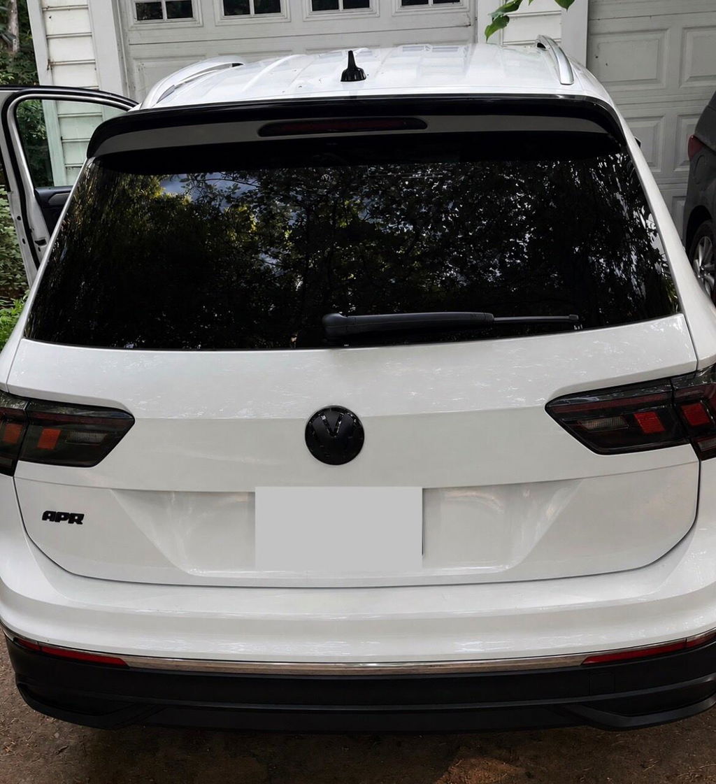 Black "TIGUAN" Rear Badge for Tiguan MK2