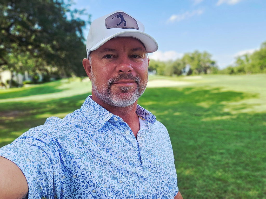 Men's Print Performance Polo