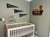 Always take the scenic route Pennant | Felt Pennant Flag Banner | Vintage Style | Travel Wall Decor