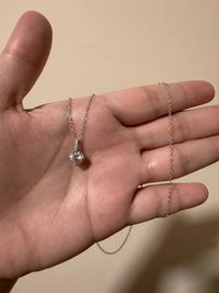 Round Solitaire Pendant Necklace