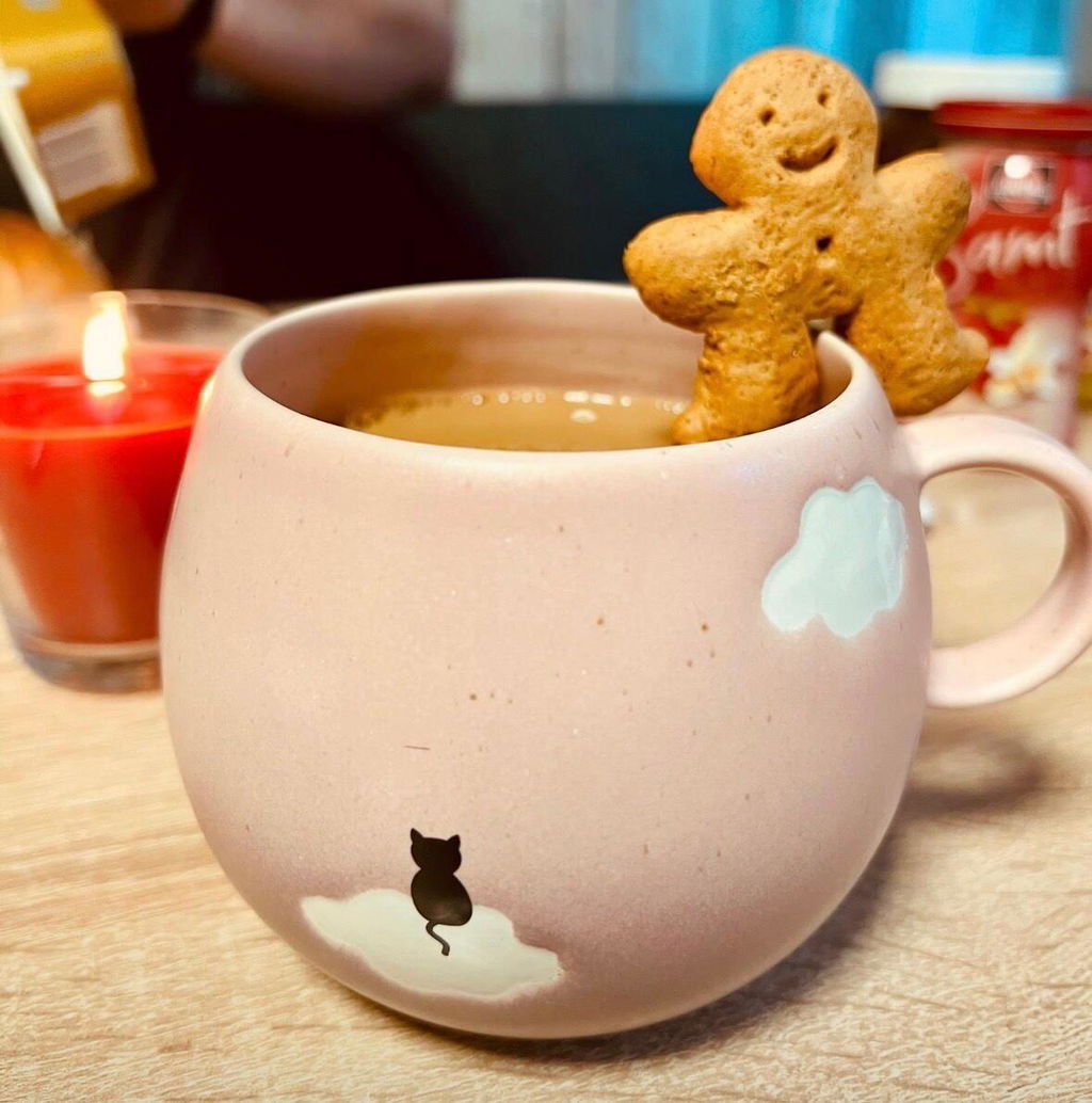 Pinklac Cloud Mug 500ml Meow Halloween Collection