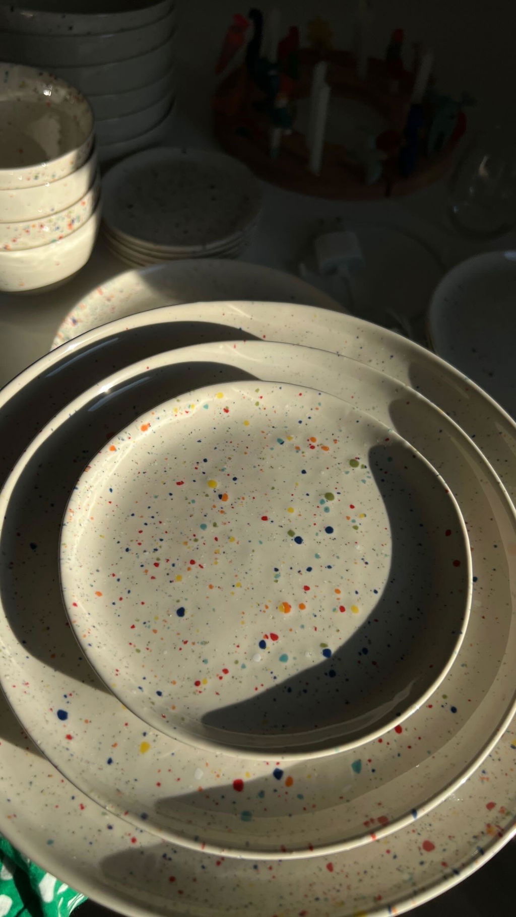New Party Stoneware Set 30 Pieces White