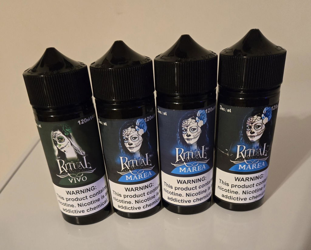 ritual vape juice Marea E-Liquid by Ritual Craft Vapor - Blueberry & Raspberry Vape Juice