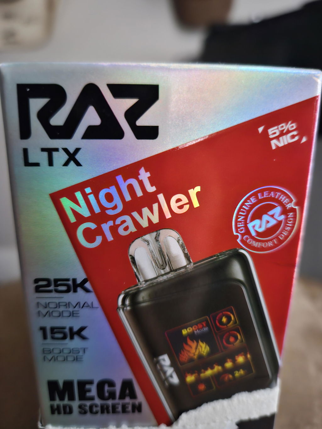 night crawler raz vape Night Crawler Raz Vape Flavor - Vape With Screen Disposable Vape
