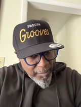 Smooth Grooves Retro Script Snapback
