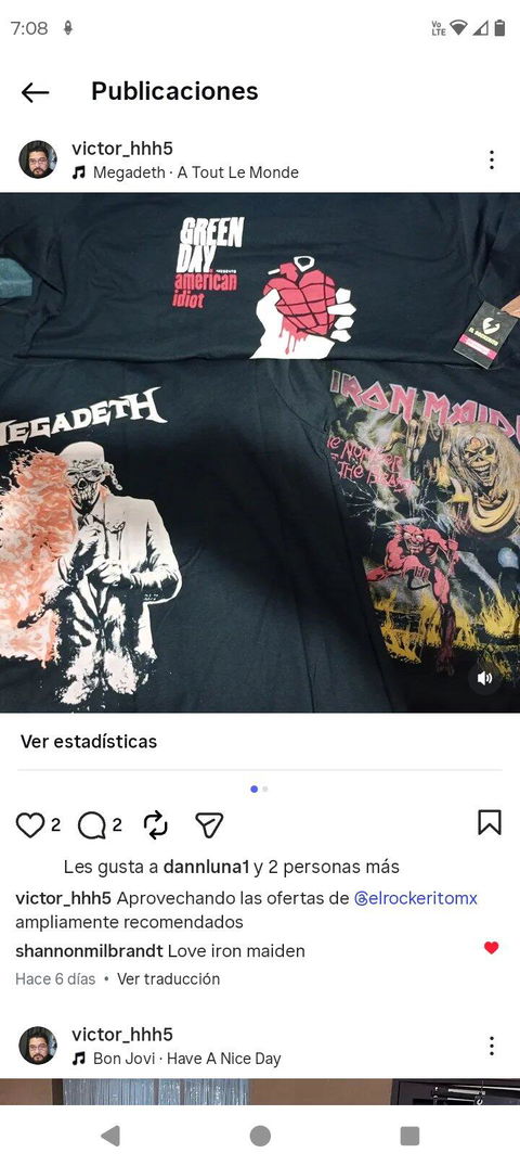 Playera Megadeth | This War Our Life