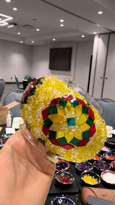 Asheville Mosaic Lamp Classes