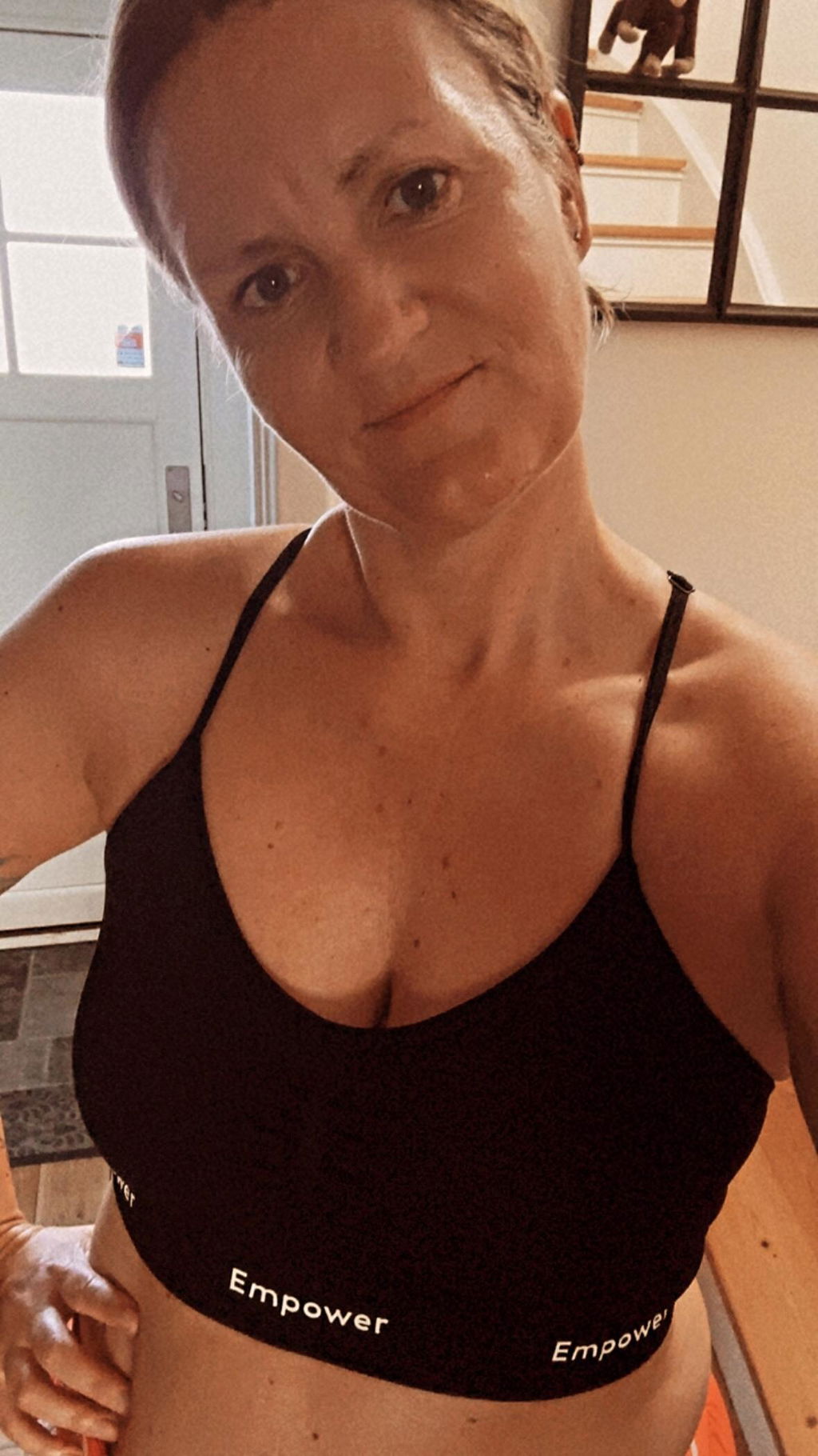 Empower Seamless Contouring Top - Black