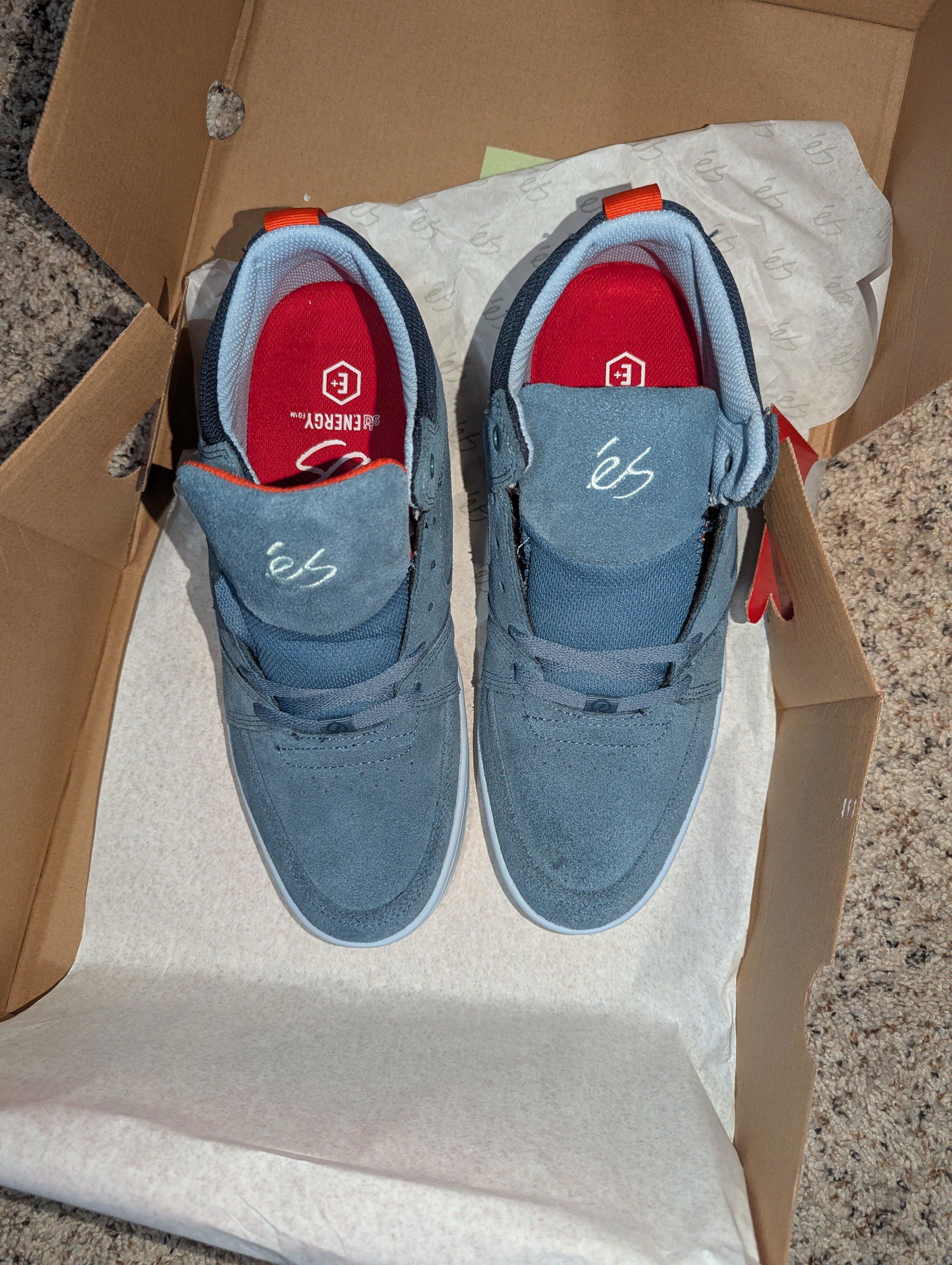 Accel Slim Mid slate - skate shoes | éS Skateboarding