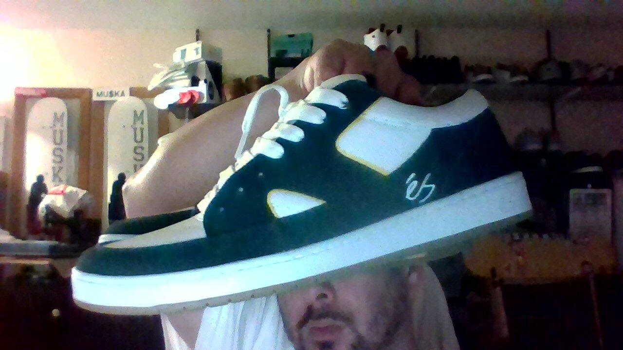 Sophisto green/white - skate shoes | éS Skateboarding
