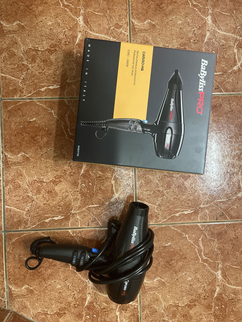 BaBylissPRO Caruso HQ 2200W Professzionális Hajszárító