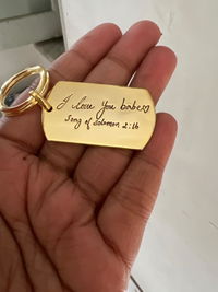 Tag Keychain