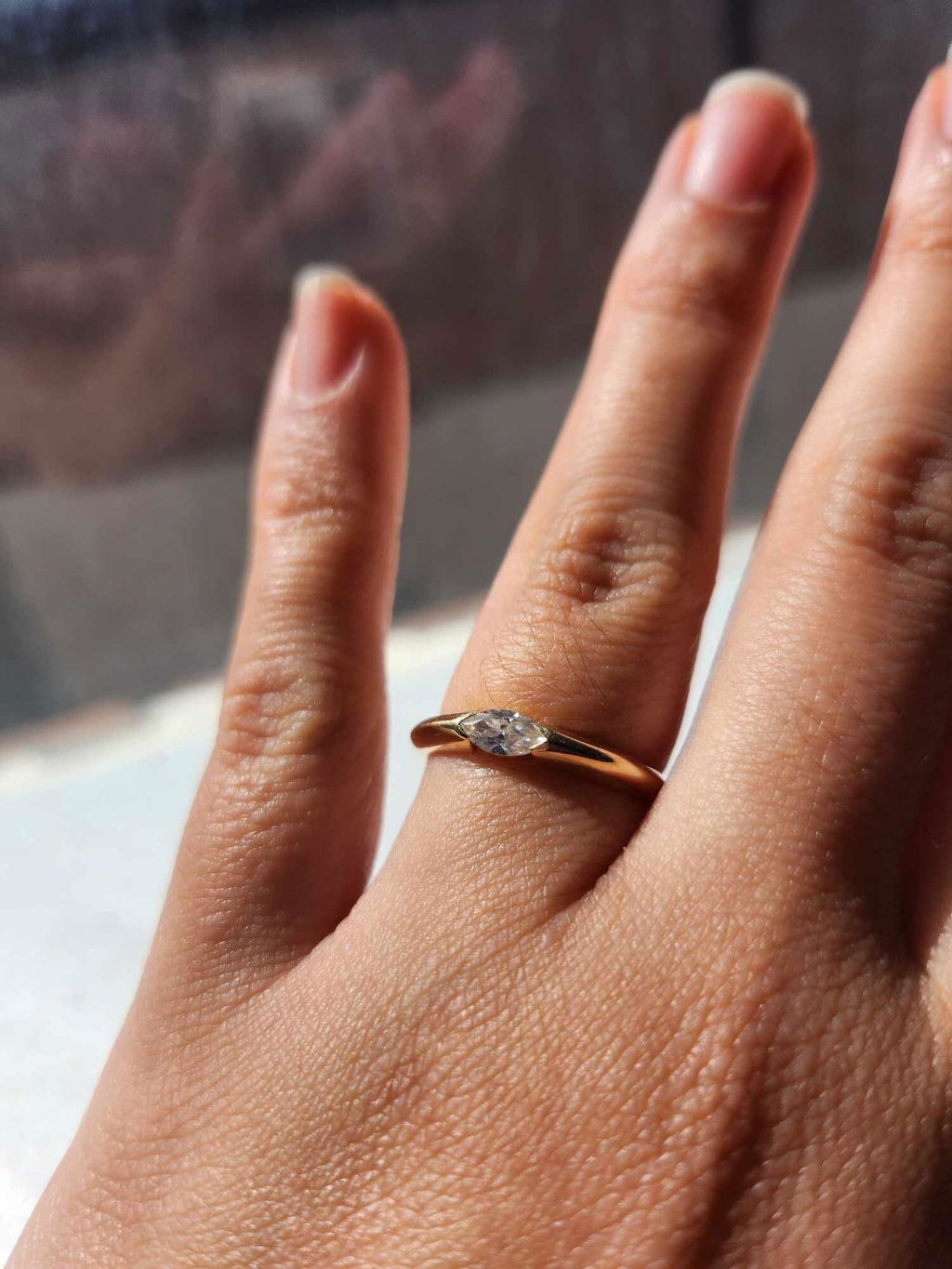 Aura Marquise Ring