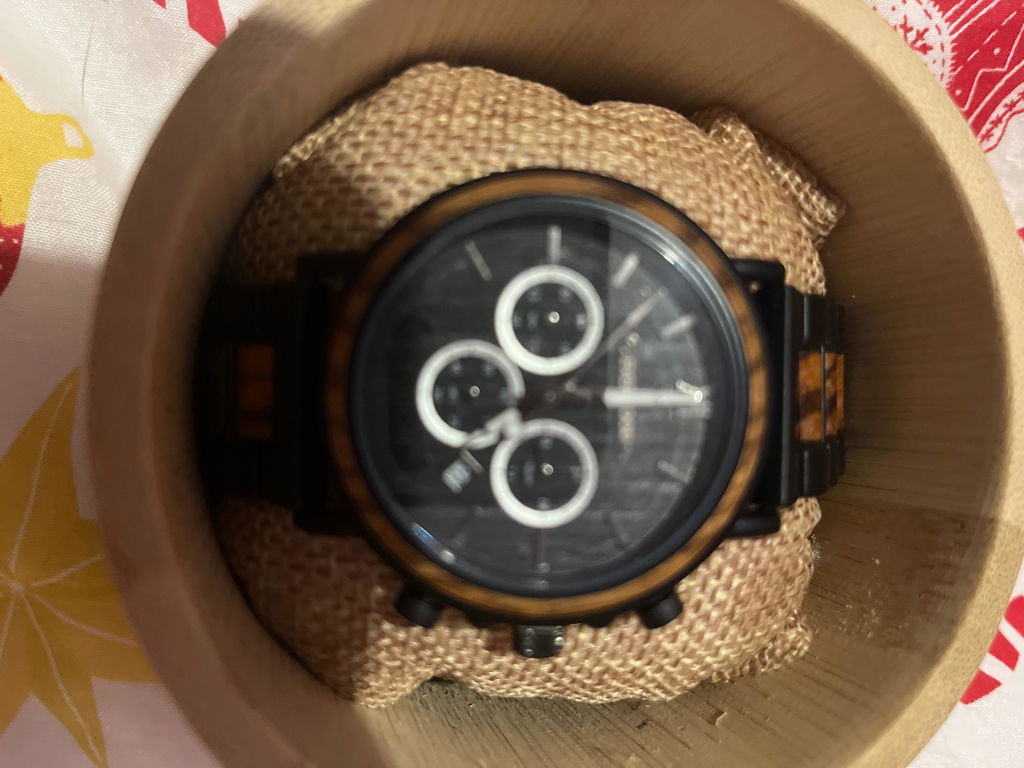 EverWood™  - Soil Zebra Kronográf 44mm