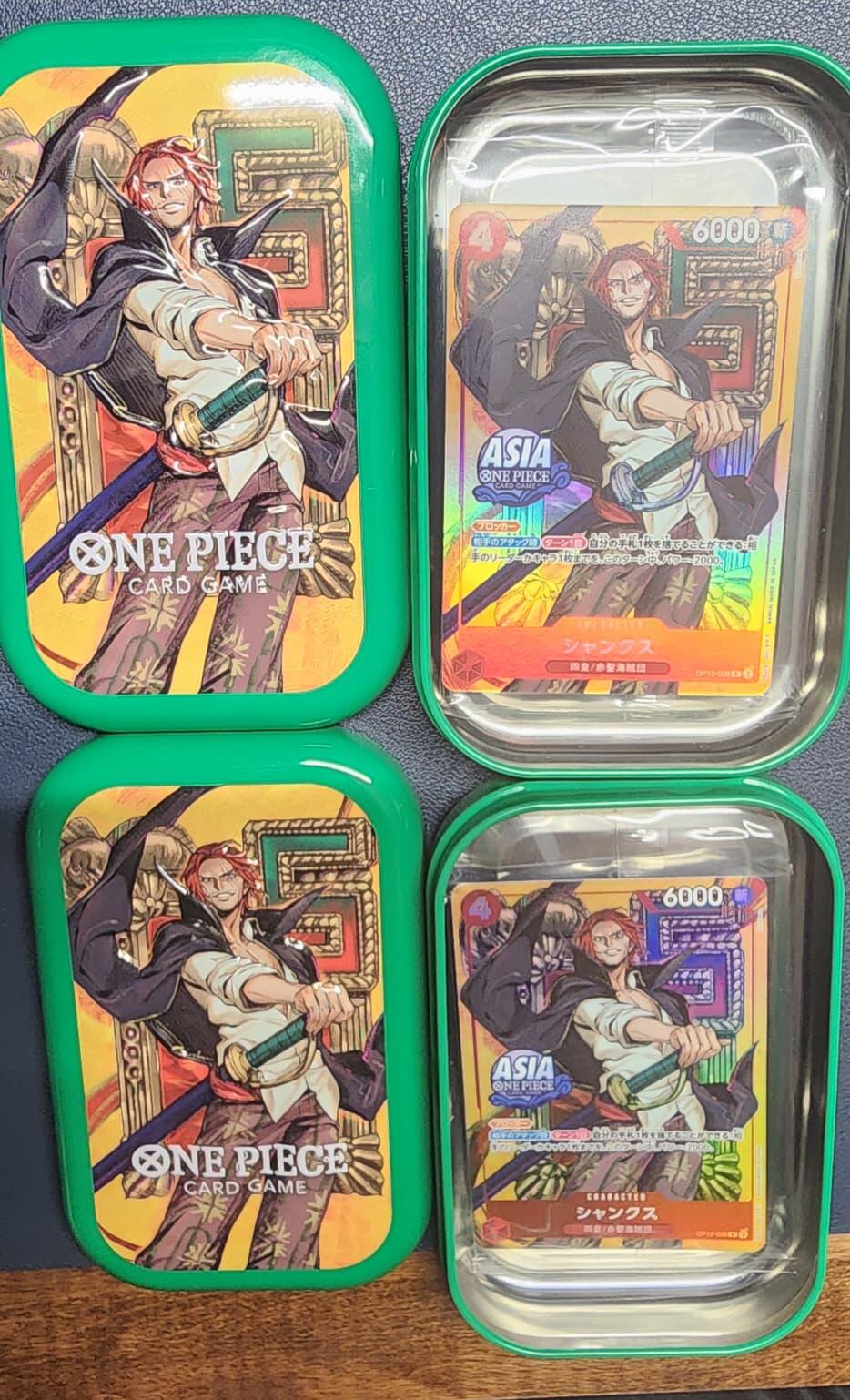 One Piece Card Game: Shanks (Mini Tin Promo), OP12-008 - Japanese