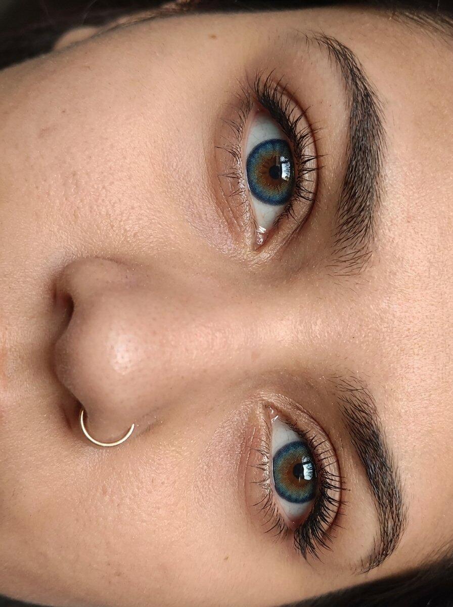 EyeCandys Isla Mirage Grey Color Contact Lens for Dark Eyes - WITH