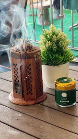 Bakhoor Al-Rawdah Violet EZMA OUD | Luxury Home Incense 35g review photo
