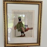 Pheasant Shooting Party 6, Book Print, Art Print, Wall Art