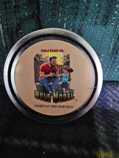 The Role Model - Beard Balm - Leathery Woods, Bergamot Spice Cologne, and Herbal Sage Musk