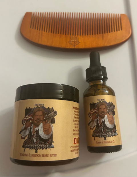 The Patriot - Beard Butter - Southern Pecan Pie, Fresh Spring Berries, and Creamy Vanilla