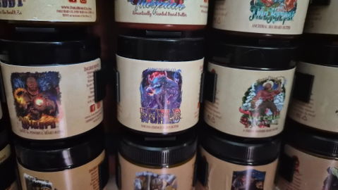 World Eater - Beard Butter - Earthy Vanilla Ice Cream, Tangy Orange Sherbet, and Enigmatic Etrog