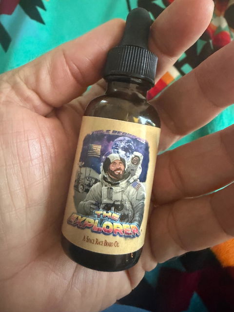 The Explorer - Beard Oil - Silver Birch, Cosmic Air Accord, Dark Mineral Musk