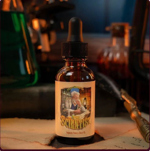 The Scientist - Beard Oil - Key Lime Verbena, Spiced Graham Crunch, Vanilla Citrus Cream