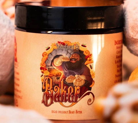 The Baker - Beard Butter - Fresh Doughnuts, Warm Vanilla Sugar, Hint of Cinnamon Spice
