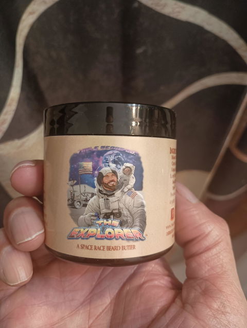 The Explorer - Beard Butter - Silver Birch, Cosmic Air Accord, Dark Mineral Musk