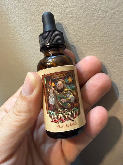 The Bard - Beard Oil - Inviting All Spice, Aged Dark Rum, and Black Sea Salt
