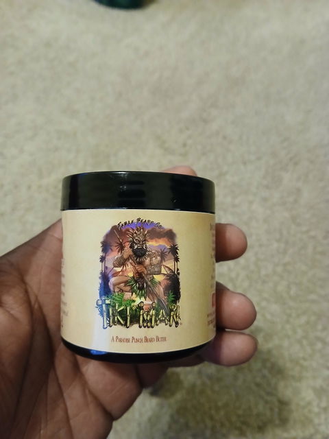 Tiki Man - Beard Butter - Juicy Pineapple, Jungle Woods, Spiced Rum