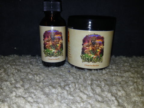 Tiki Man - Beard Oil & Butter Kit - Juicy Pineapple, Jungle Woods, Spiced Rum
