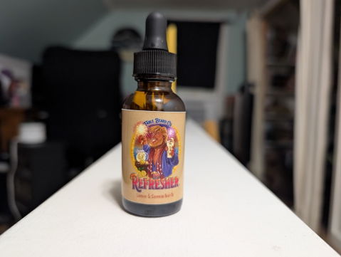 The Refresher - Beard Oil - Gunpowder and Fresh Squeezed Lemonade