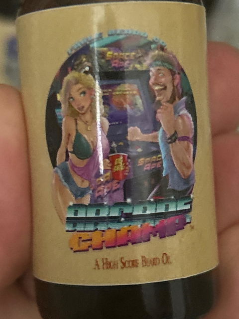 Arcade Champ - Beard Oil - Retro Cola, Charged Vanilla Citrus, Spiced Nutmeg