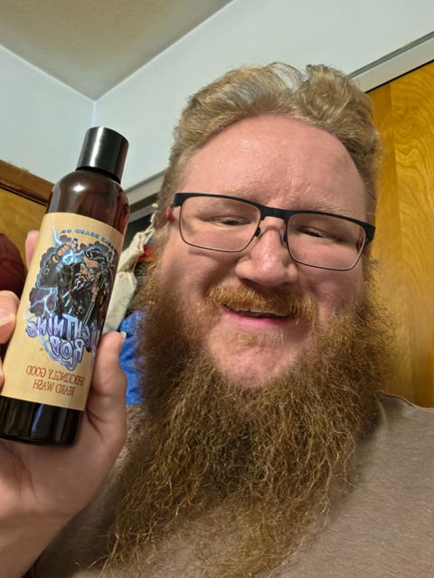 The Lightning Rod - Beard Wash - Fruity Cereal, Crisp Lemon, Fresh Cherries, and Sweet Pomegranate
