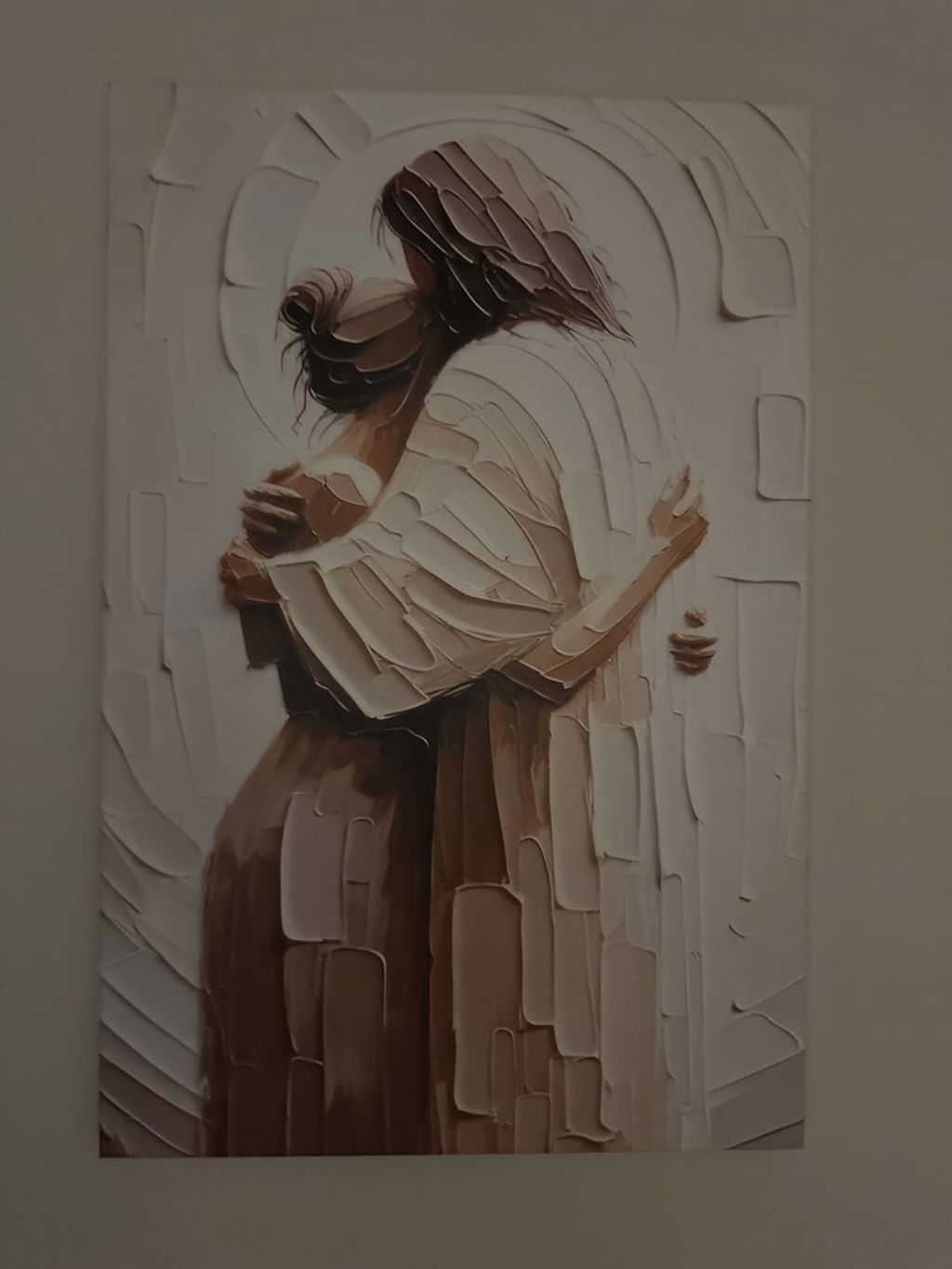 Christ’s Embrace of Peace and Healing Poster/Canvas