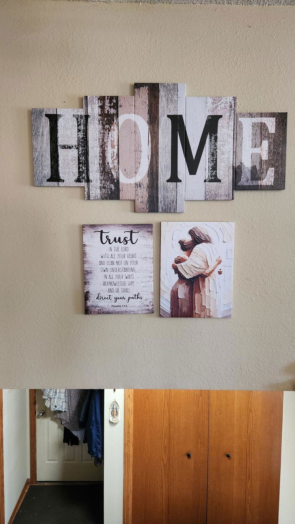 Christ’s Embrace of Peace and Healing Poster/Canvas