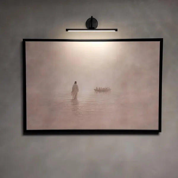 Jesus Walks on Water Wall Art Poster/Canvas