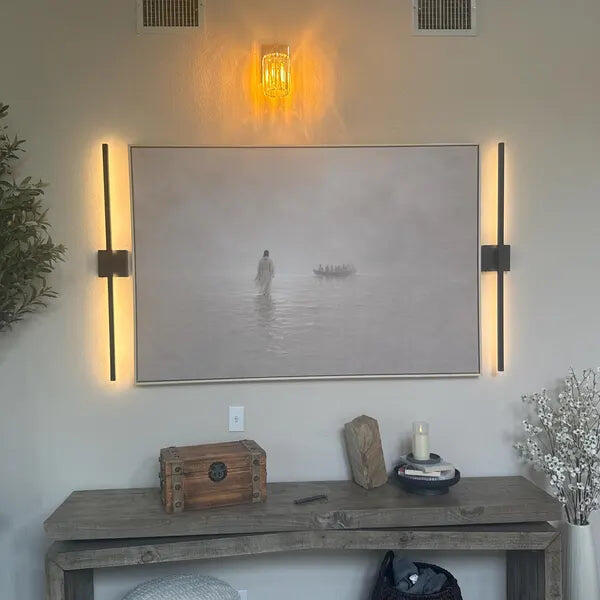 Jesus Walks on Water Wall Art Poster/Canvas