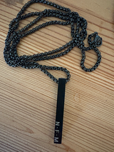 Halskette personalisierbar - Stab