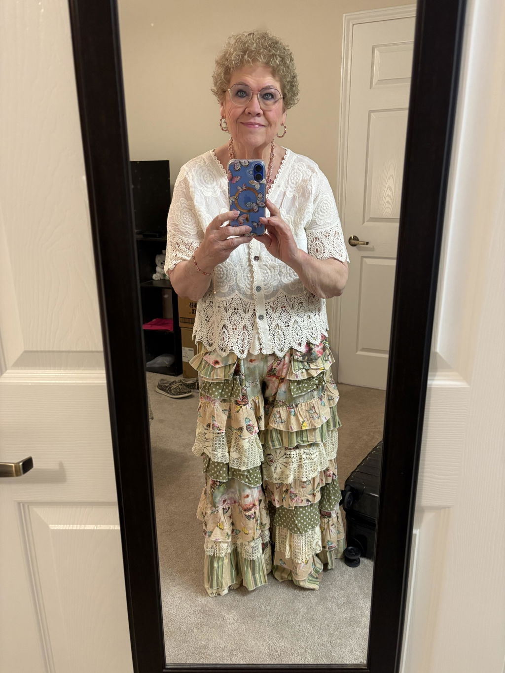 Meadow Blossom Cotton Top
