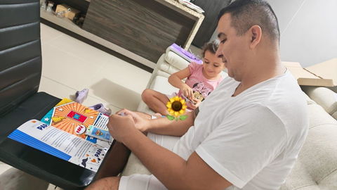 Álbum de Láminas para Papá Personalizado con 18 Fotos