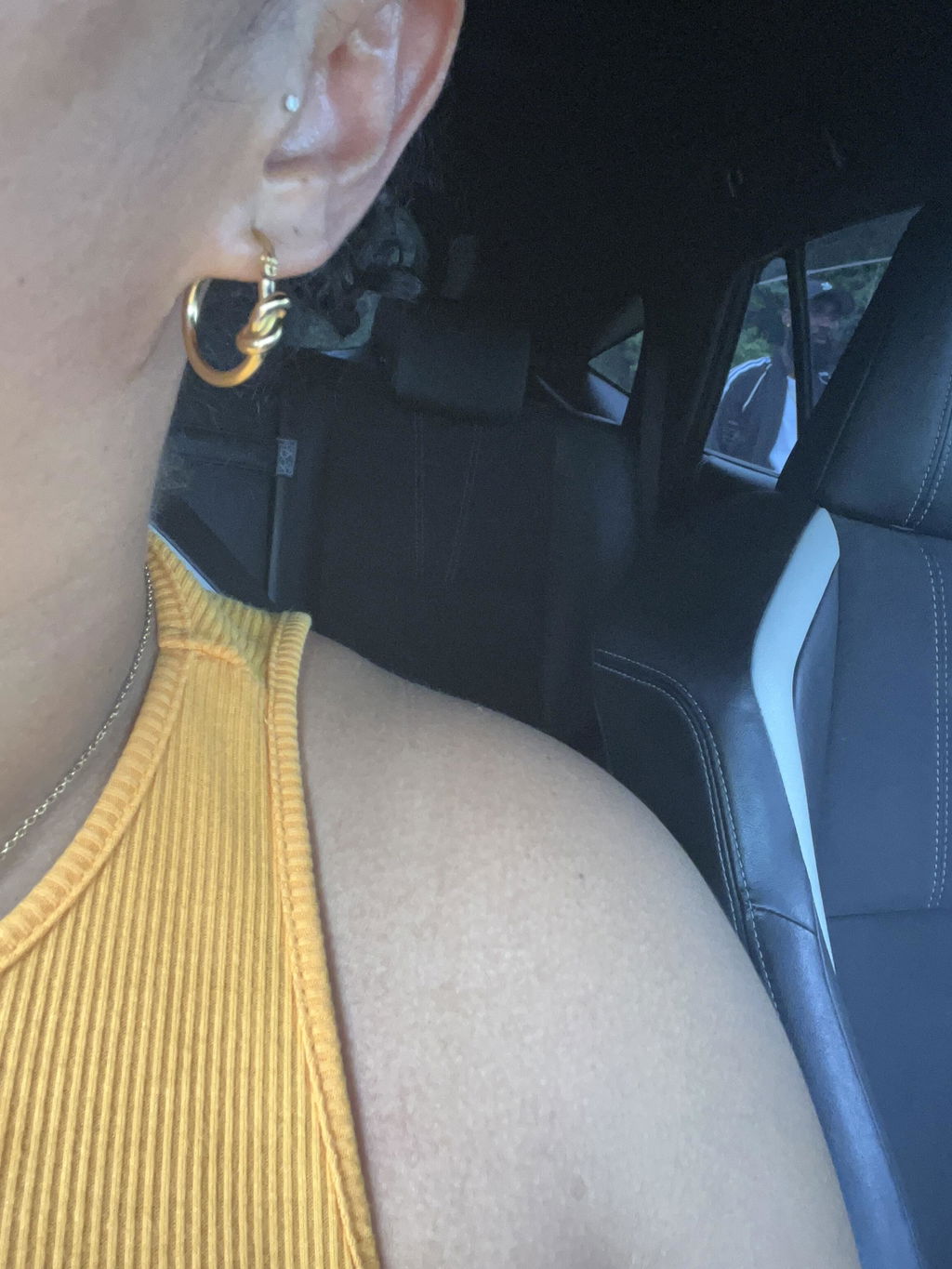 Women's Stainless Steel Knotted Hoop Earrings