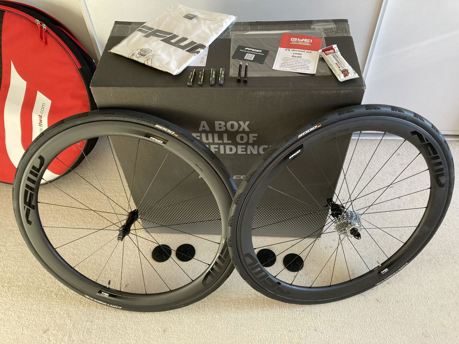 TYRO Rim Brake Full Carbon Clincher - FFWD Wheels