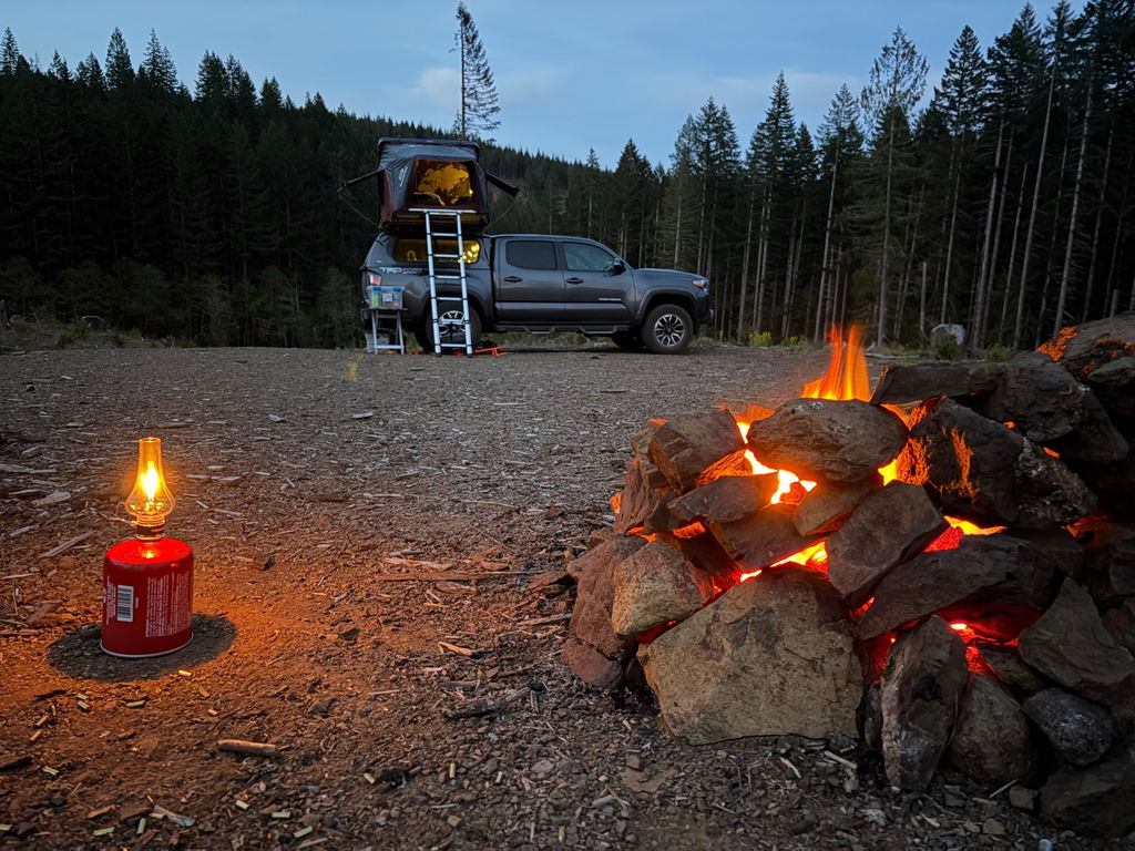 Tulip Gas Lantern | Vintage Outdoor Light – Fire Maple