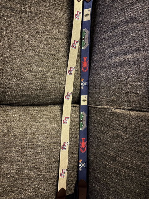 Custom Needlepoint Belt