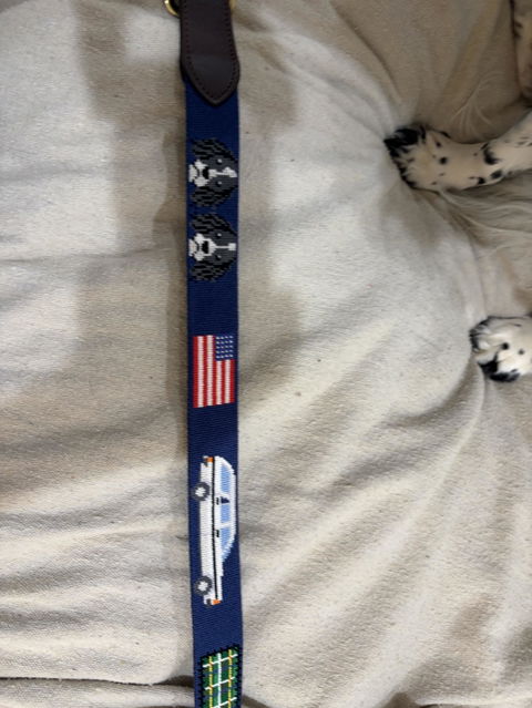Custom Needlepoint Belt