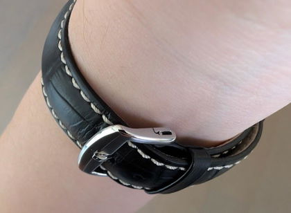 Keith's watch with a Fitwell buckle