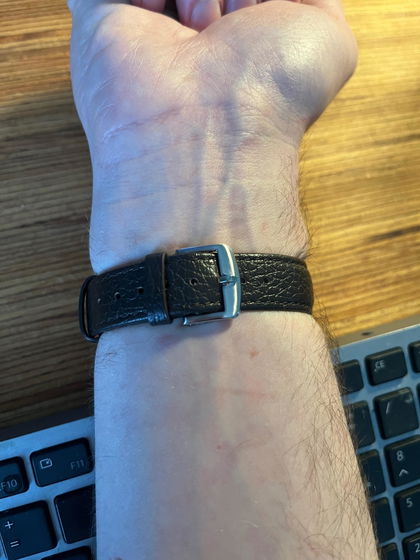 James S.'s watch with a Fitwell buckle